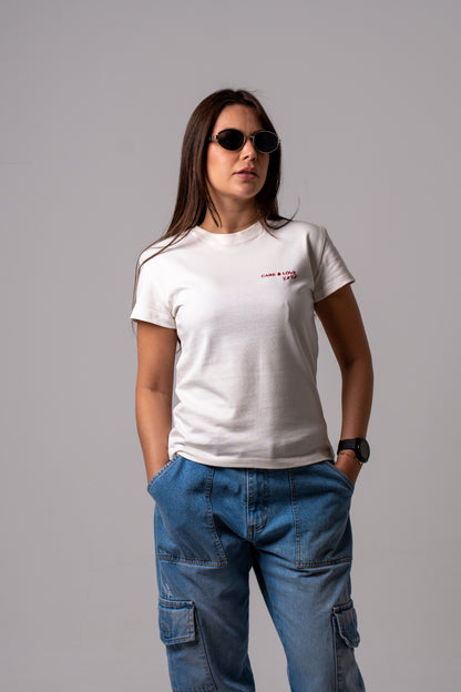 SELF LOVE T- SHIRT  - WHITE
