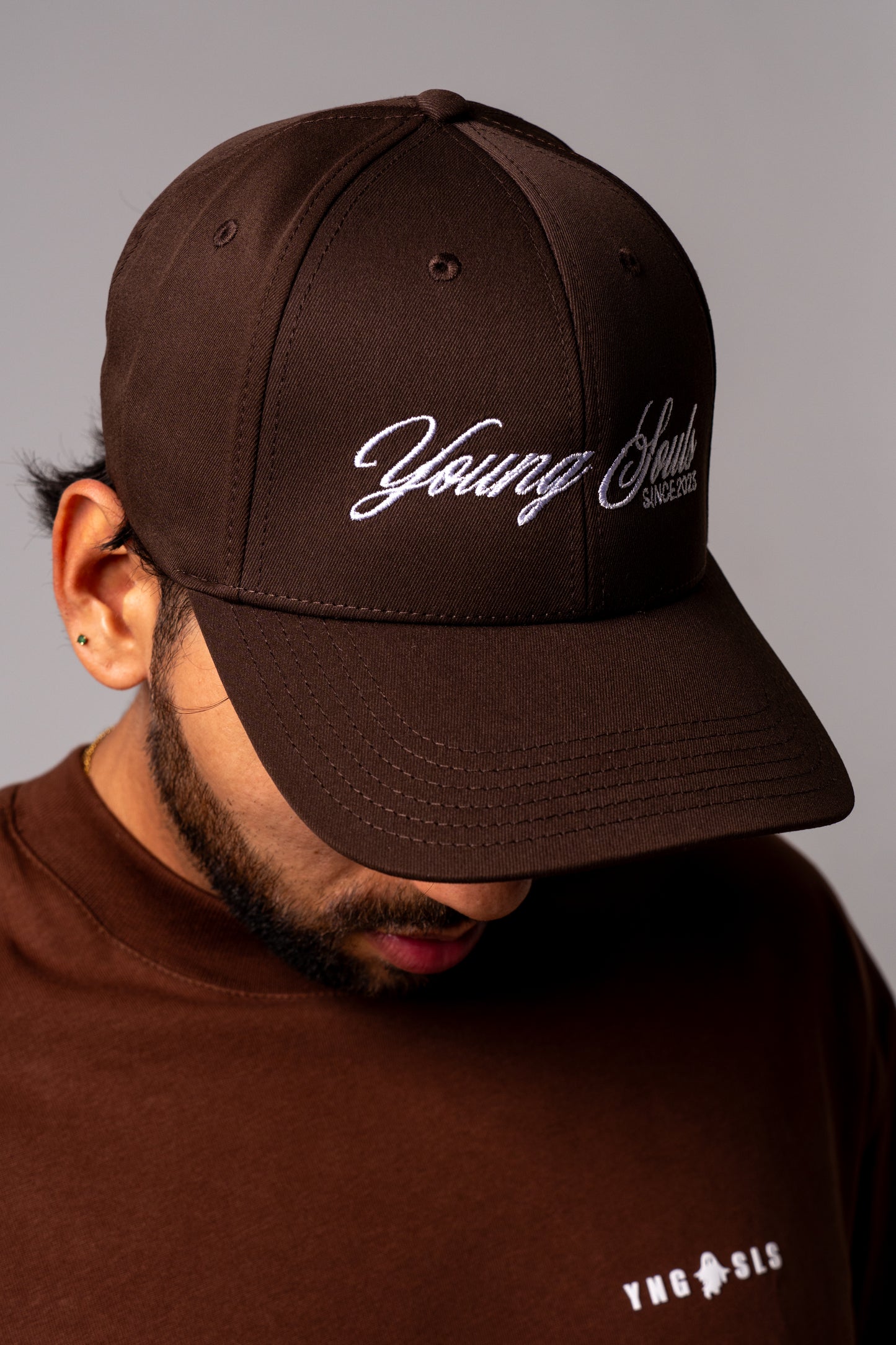 YNG SLS BASEBALL CAP - BROWN