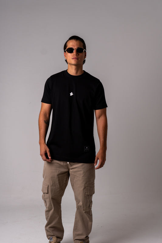 GHOST BASIC T- SHIRT - BLACK