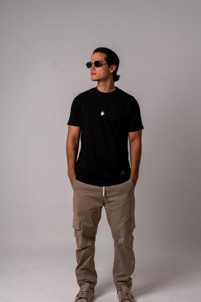 GHOST BASIC T- SHIRT - BLACK