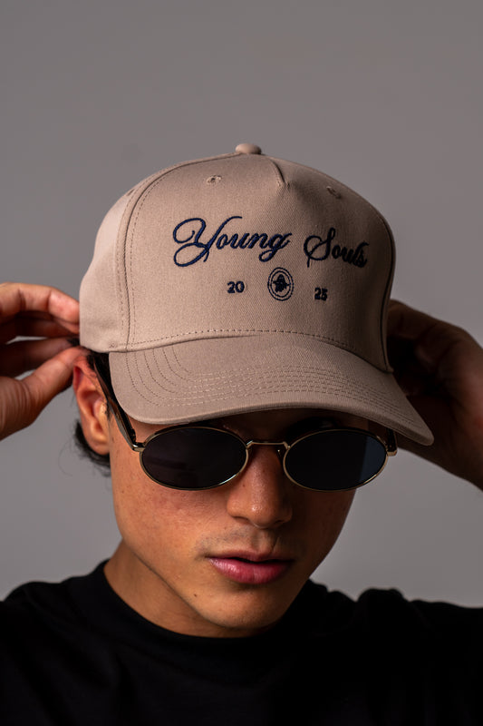YNG SLS TRUCKER CAP - BEIGE