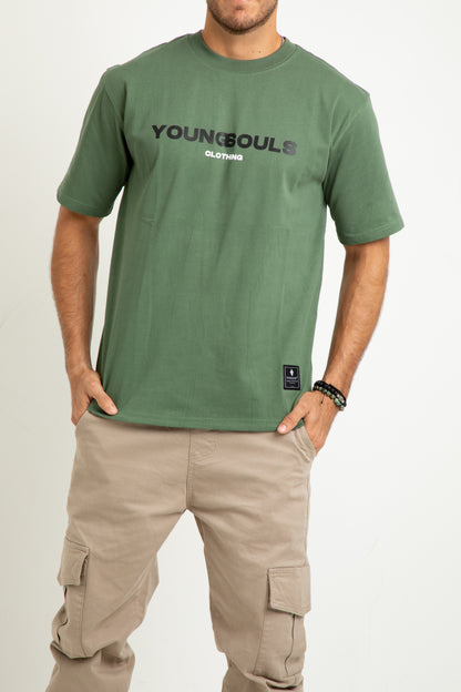 BASIC T SHIRT - VERDE MILITAR