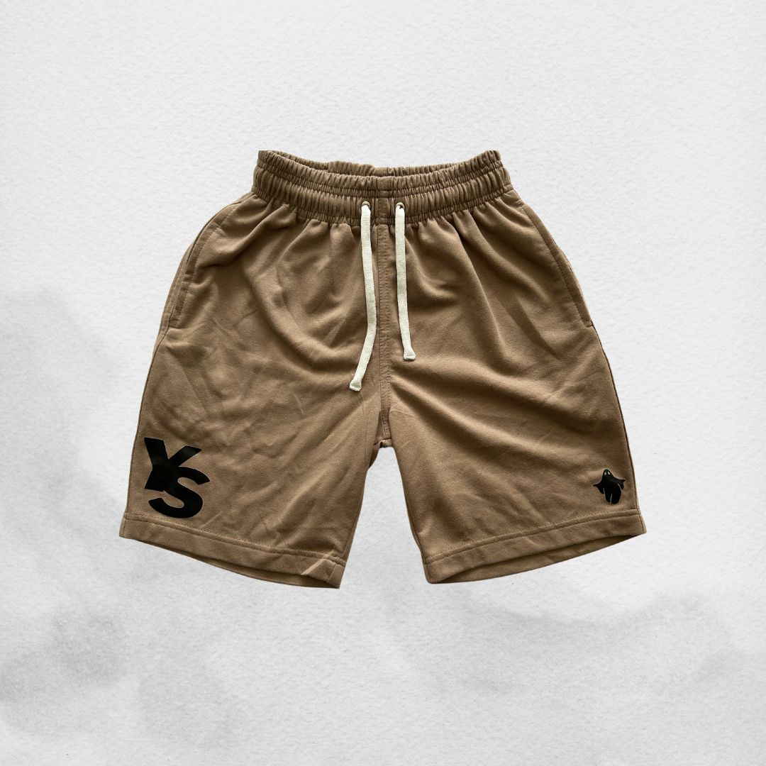 YS SHORTS - CAMEL