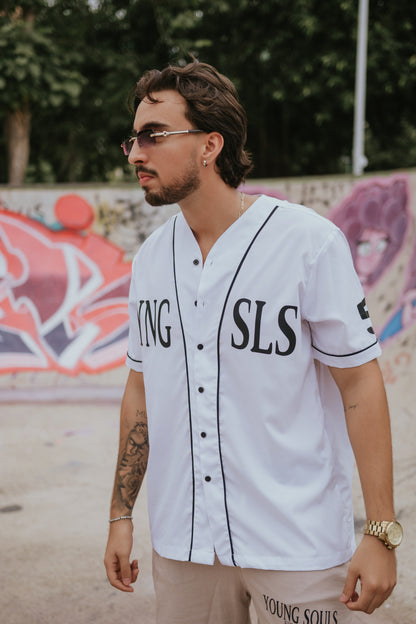 YS CLUB BASEBALL JERSEY - BLANCA