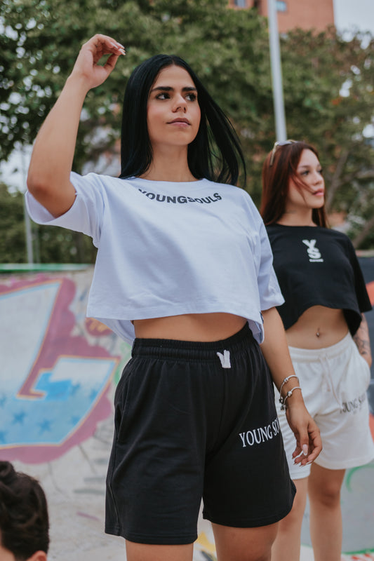 YS CROP TOP - BLANCO