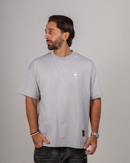 YS HUMAN MADE TEE — GREY