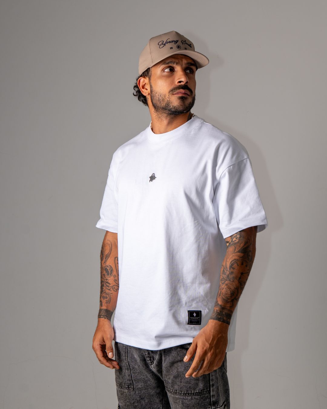 YS CREATE YOURSELF TEE — WHITE