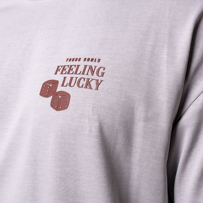 LUCKY 777 T -SHIRT - GREY