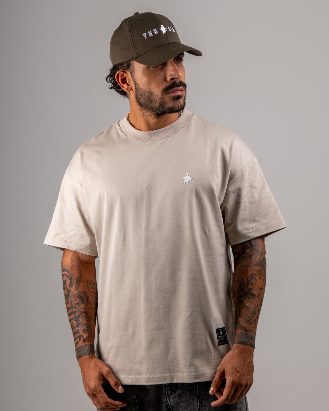 YS ALWAYS YOUNG TEE — CAMEL