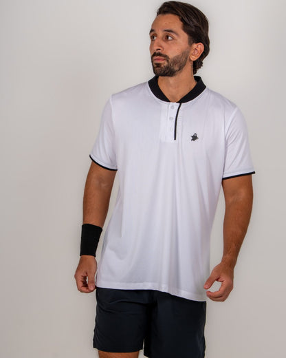 YS ACE POLO — WHITE