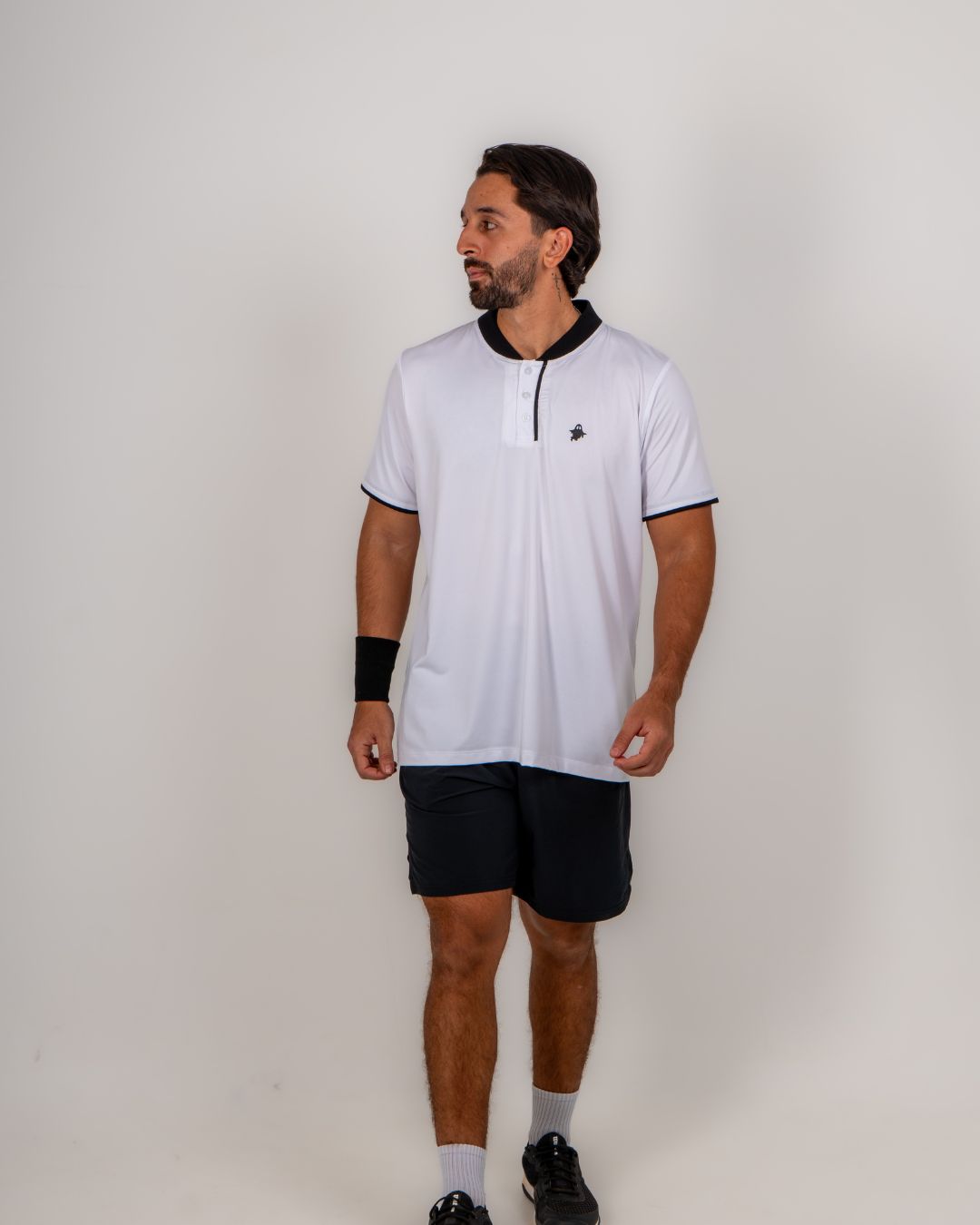 YS ACE POLO — WHITE