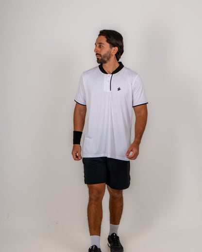 YS ACE POLO — WHITE