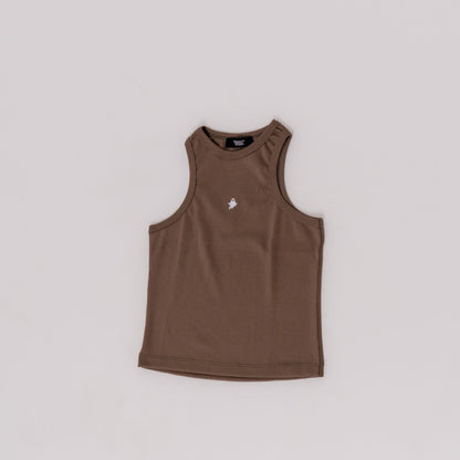 TANK TOP - BROWN