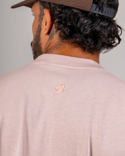 YS ESSENTIAL SLIM TEE — DUSTY ROSE