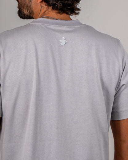 YS ESSENTIAL SLIM TEE — GREY
