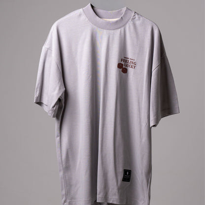 LUCKY 777 T -SHIRT - GREY