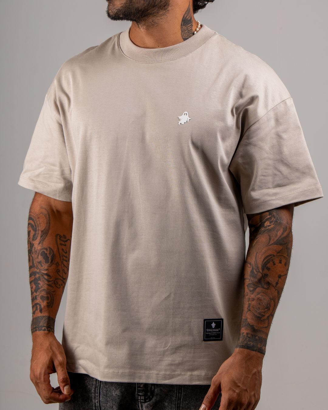 YS ALWAYS YOUNG TEE — CAMEL