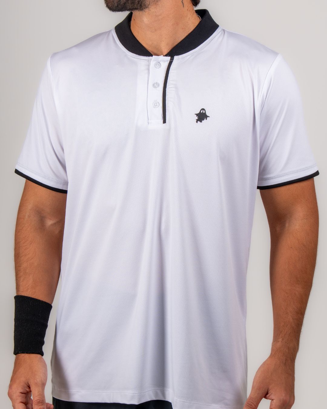 YS ACE POLO — WHITE