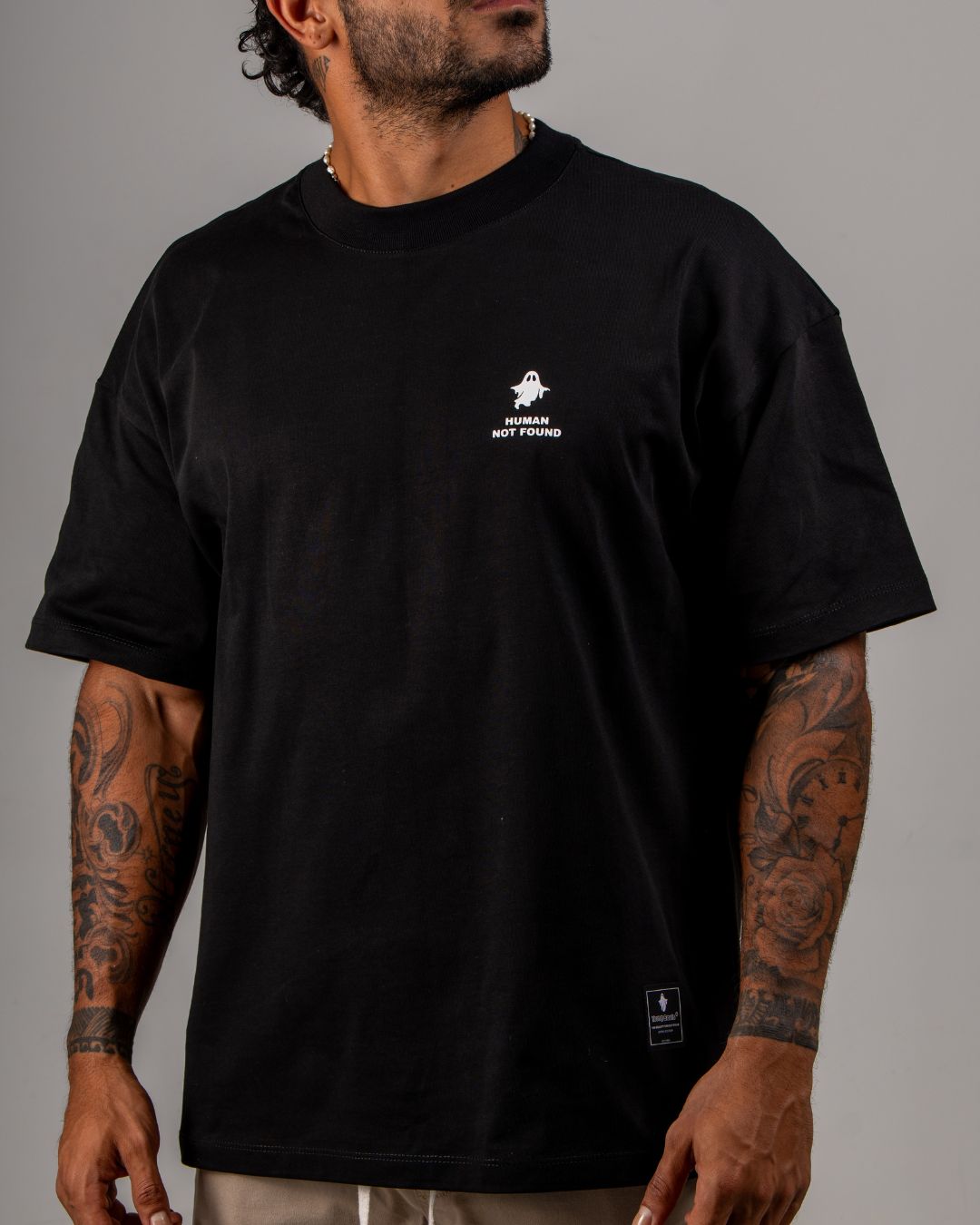 YS ERROR 404 TEE — BLACK