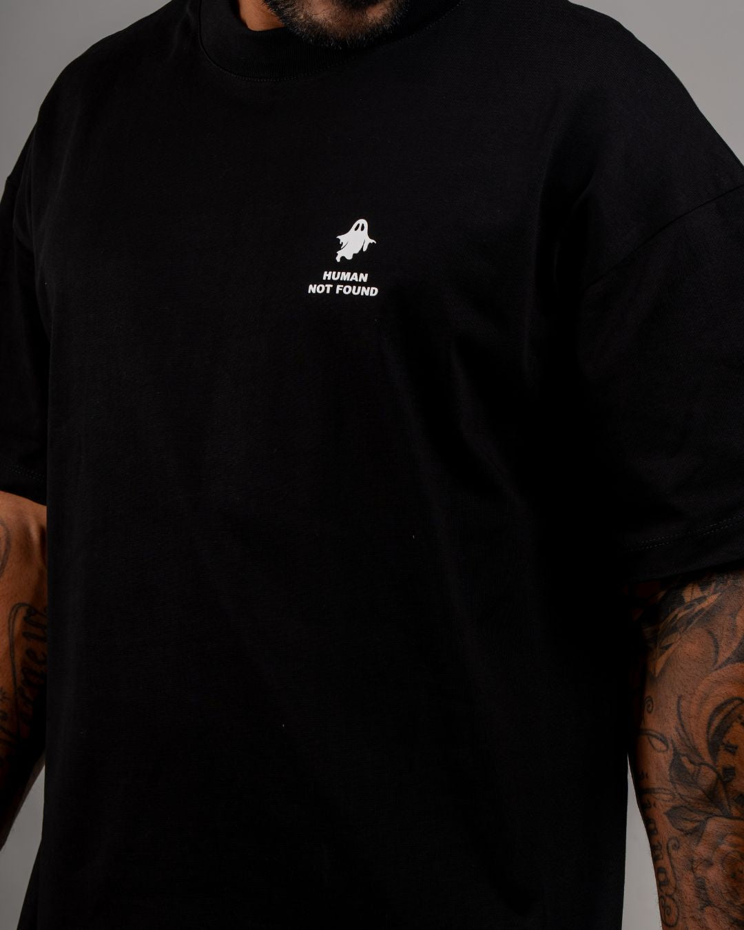 YS ERROR 404 TEE — BLACK