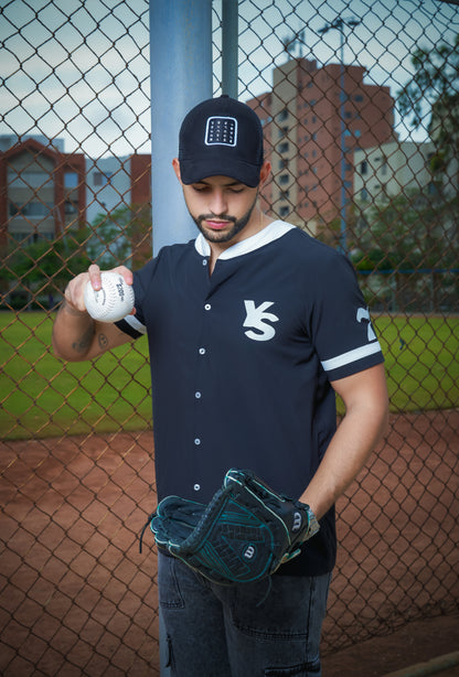 YS CLUB BASEBALL JERSEY - NEGRA