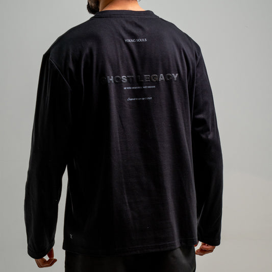 GHOST LEGACY T SHIRT - BUZO NEGRO