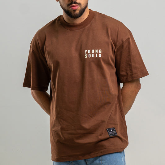 EXCLUSIVE T SHIRT – BROWN