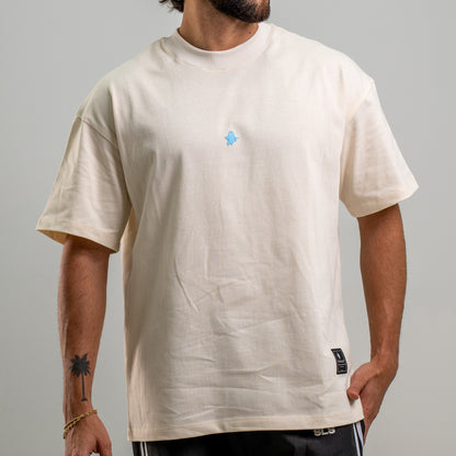 GHOST CREW   T SHIRT – BEIGE